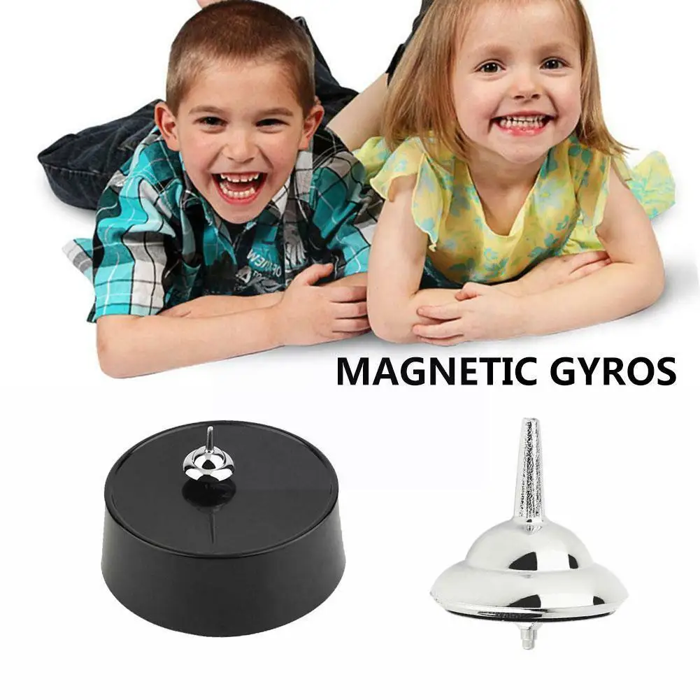 1pcs Magnetic Gyroscope Toy Intelligent Forever Moving Desktop Toy Stress Relief Spinner Motion Perpetual Classic Gyro G4q7
1pcs Magnetic Gyroscope Toy Intelligent Forever Moving Desktop Toy Stress Relief Spinner Motion Perpetual Classic Gyro G4q7