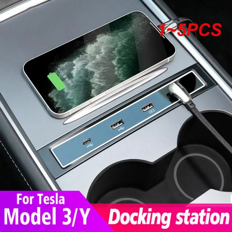 1~5PCS For Tesla 2021-2022 Model 3 Model Y 27W Quick Charger Intelligent Docking Station USB Shunt Hub Car Decoration Car
1~5PCS For Tesla 2021-2022 Model 3 Model Y 27W Quick Charger Intelligent Docking Station USB Shunt Hub Car Decoration Car