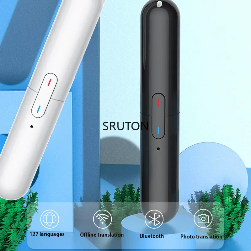 Voice Translate 127 Languages Multi Languages Instant Translated Mini Wireless 2 Way Real Time Translator APP Bluetooth Device
Voice Translate 127 Languages Multi Languages Instant Translated Mini Wireless 2 Way Real Time Translator APP Bluetooth Device
