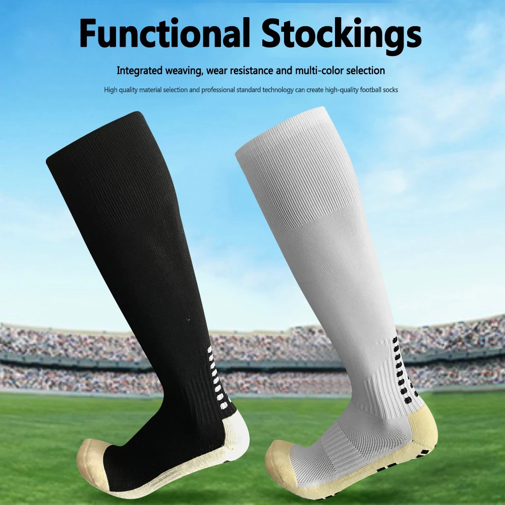 2pcs Strong Grip Knee High Football Sock Rubber Pad Anti Slip Men Sport Soccer Socks Outdoor Running Cycling Foot Wear Accessory
2pcs Strong Grip Knee High Football Sock Rubber Pad Anti Slip Men Sport Soccer Socks Outdoor Running Cycling Foot Wear Accessory
