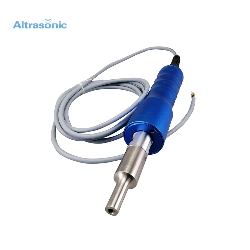 High Frequency PVC Plastic Hand Held Welder Gun 40kHz Ultrasonic Portable Spot Welding Machine
High Frequency PVC Plastic Hand Held Welder Gun 40kHz Ultrasonic Portable Spot Welding Machine