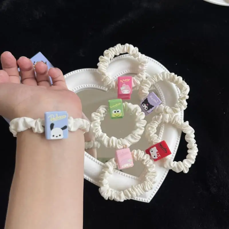 New Hellokitty Head Rope Kawaii Sanrio Mymelody Kuromi Keroppi Korean Ins Book Hair Rope Girls Rubber Band Hair Accessories
New Hellokitty Head Rope Kawaii Sanrio Mymelody Kuromi Keroppi Korean Ins Book Hair Rope Girls Rubber Band Hair Accessories