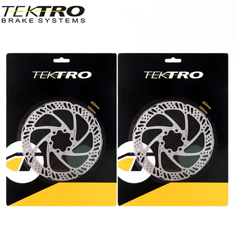 TEKTRO Bicycle Disc Brake Rotor 160/180/203mm Stainless Steel Mountain Bike Hydraulic Disc Brake Rotor For MTB/Road Bike
TEKTRO Bicycle Disc Brake Rotor 160/180/203mm Stainless Steel Mountain Bike Hydraulic Disc Brake Rotor For MTB/Road Bike
