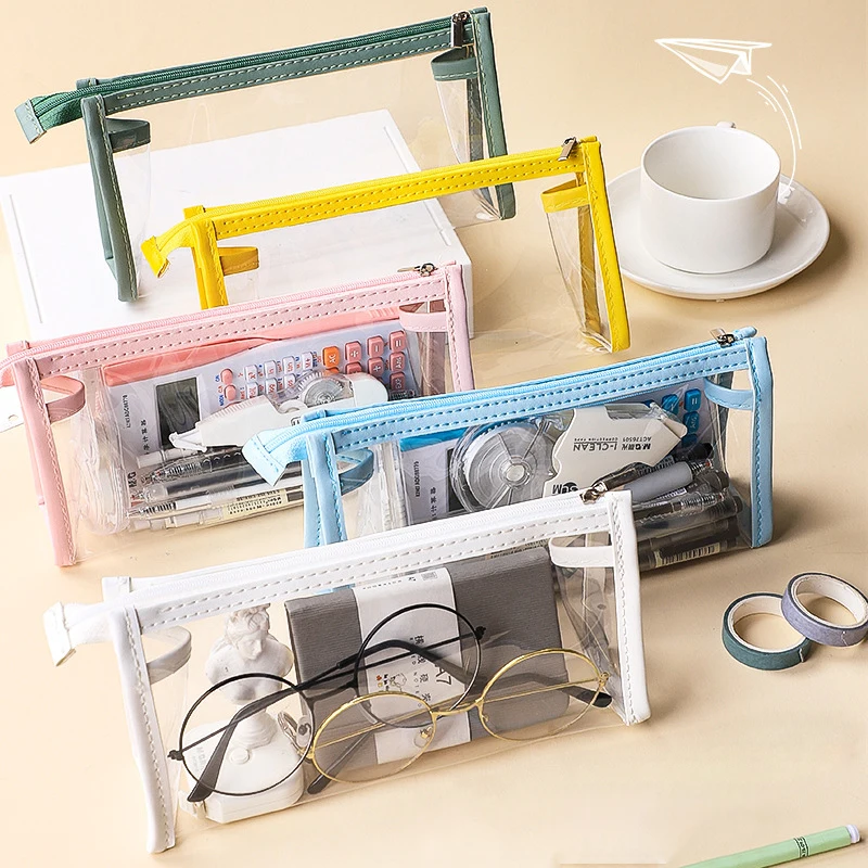ICE YOYO Exam Pencil Case Transparent Capacity Water Proof Office Student Pencil Cases School Stationery Supplies Kawaii Pen Box
ICE YOYO Exam Pencil Case Transparent Capacity Water Proof Office Student Pencil Cases School Stationery Supplies Kawaii Pen Box