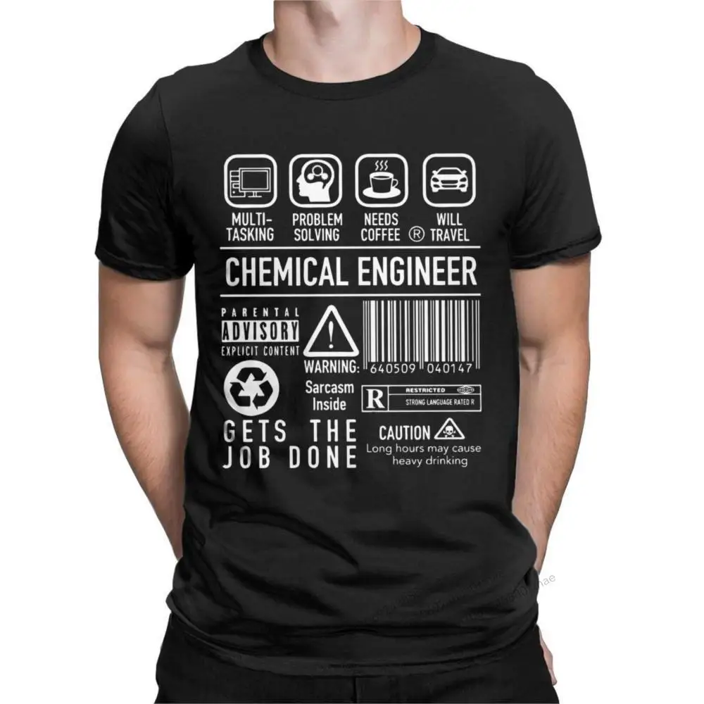 Fashion Funny Chemical Engineer Engineering T-Shirts Men Round Collar Pure Cotton T Shirts Physics Short Sleeve Tees Clothing
Fashion Funny Chemical Engineer Engineering T-Shirts Men Round Collar Pure Cotton T Shirts Physics Short Sleeve Tees Clothing