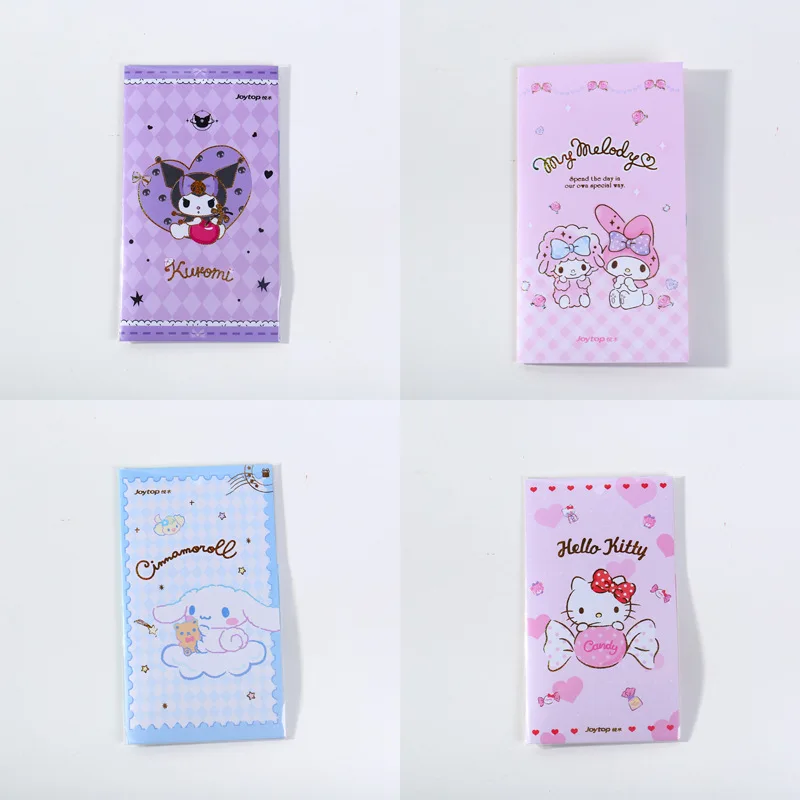 Sanrio Kuromi Hello Kitty My Melody Cinnamoroll Набор наклеек Аниме Фигурка ручная учетная запись стикер материал искусственный подарок для студентов
Sanrio Kuromi Hello Kitty My Melody Cinnamoroll Набор наклеек Аниме Фигурка ручная учетная запись стикер материал искусственный подарок для студентов