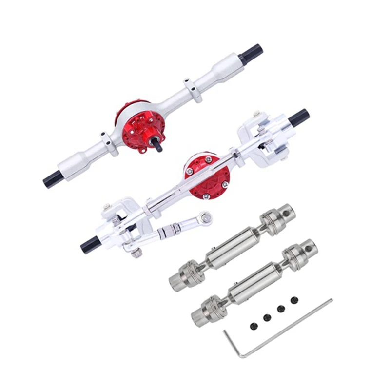 -Metal Front And Rear Axle With Drive Shaft For WPL C14 C24 C34 C44 B14 B24 1/16 RC Car Upgrades Parts Accessories
-Metal Front And Rear Axle With Drive Shaft For WPL C14 C24 C34 C44 B14 B24 1/16 RC Car Upgrades Parts Accessories