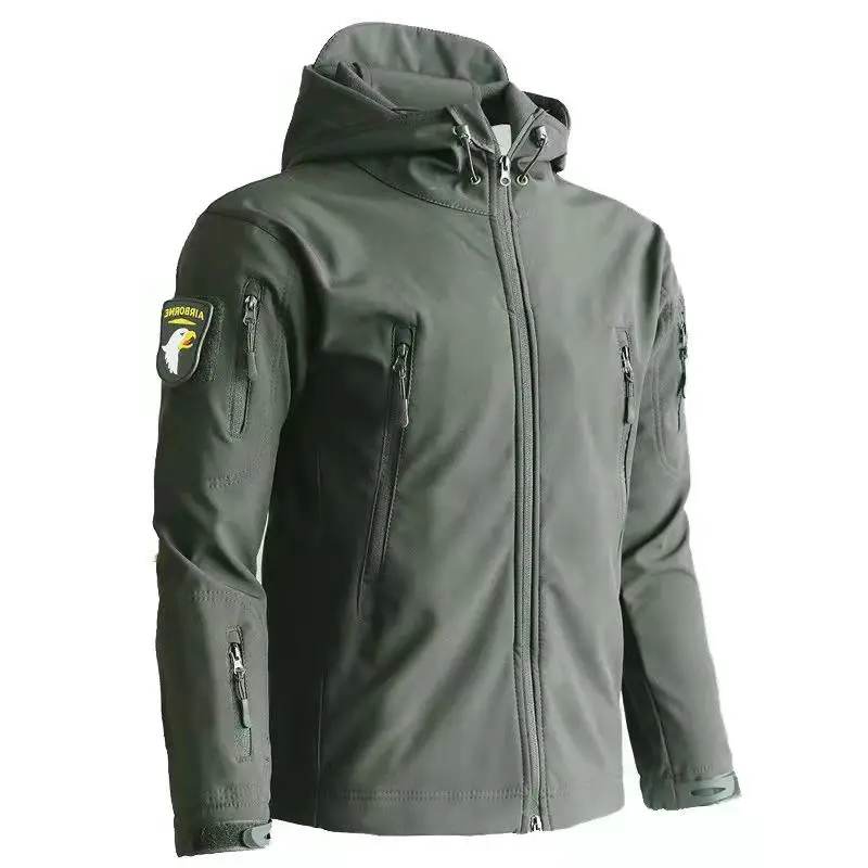 Classic Outdoor Waterproof SoftShell Jacket Men Hunting Windbreaker Hiking Coat Camping Fishing Tactical Jacket Military Clothes
Classic Outdoor Waterproof SoftShell Jacket Men Hunting Windbreaker Hiking Coat Camping Fishing Tactical Jacket Military Clothes