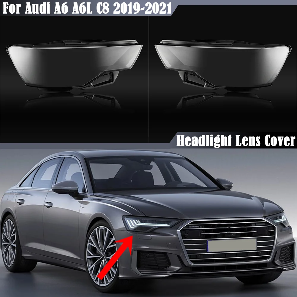 For Audi A6 C8 2019 2020 2021 Headlight Cover Transparent Mask Headlamp Lamp Shell Lens Replace Original Lampshade Plexiglass
For Audi A6 C8 2019 2020 2021 Headlight Cover Transparent Mask Headlamp Lamp Shell Lens Replace Original Lampshade Plexiglass