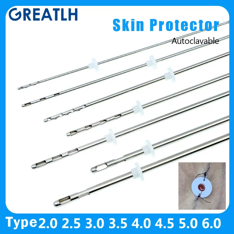 2Pcs Autoclavable Liposuction Cannula Skin Protection Cover Fat Transfer Needle Aspirator Skin Cover Liposuction Beauty Tools
2Pcs Autoclavable Liposuction Cannula Skin Protection Cover Fat Transfer Needle Aspirator Skin Cover Liposuction Beauty Tools
