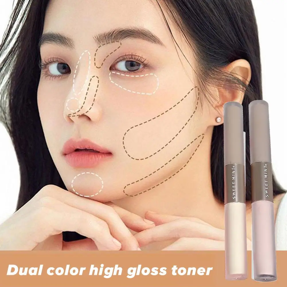 Liquid Contouring Stick Double head Face Contouring Stick Makeup Stick Lasting Bar Face Concealer Cosmetic Brighten Highlig H4D4
Liquid Contouring Stick Double head Face Contouring Stick Makeup Stick Lasting Bar Face Concealer Cosmetic Brighten Highlig H4D4