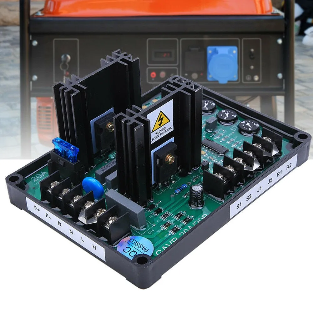 Автоматический регулятор напряжения AVR, автоматический регулятор напряжения для GAVR-20B AVR, запасные части, 1 шт., аксессуары, бесщеточные
Автоматический регулятор напряжения AVR, автоматический регулятор напряжения для GAVR-20B AVR, запасные части, 1 шт., аксессуары, бесщеточные