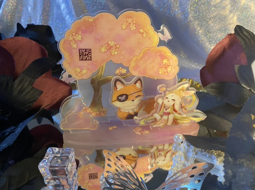 Официальный аниме Tian Guan Ci Fu Hua Cheng Xie Lian милый кролик лиса Q версия сцена косплей стенд модель тарелка настольная декоративная игрушка
Официальный аниме Tian Guan Ci Fu Hua Cheng Xie Lian милый кролик лиса Q версия сцена косплей стенд модель тарелка настольная декоративная игрушка