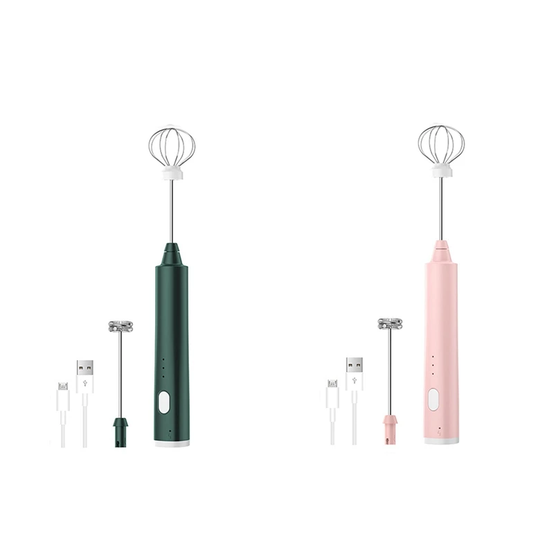 Electric Whisk USB Recharge Three Speed Kitchen Cooking Tool Bubbler Egg Cream Sauce Stirrer Handheld Milk Frother
Electric Whisk USB Recharge Three Speed Kitchen Cooking Tool Bubbler Egg Cream Sauce Stirrer Handheld Milk Frother