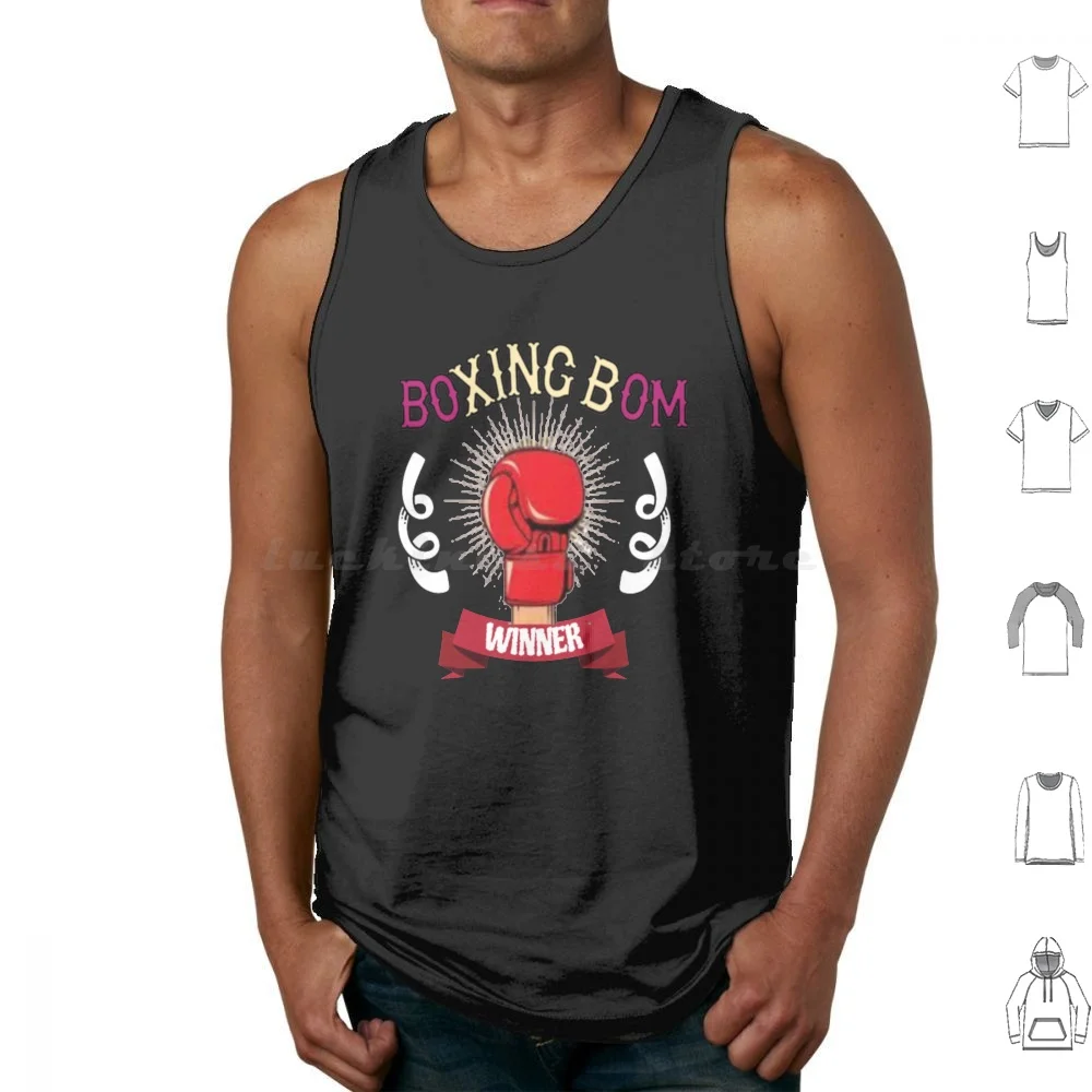 

Today'S Good Mood Is Sponsored By Boxing , Boxing Bom Tank Tops Vest Sleeveless Todays Good Mood Is Sponsored Todays Good