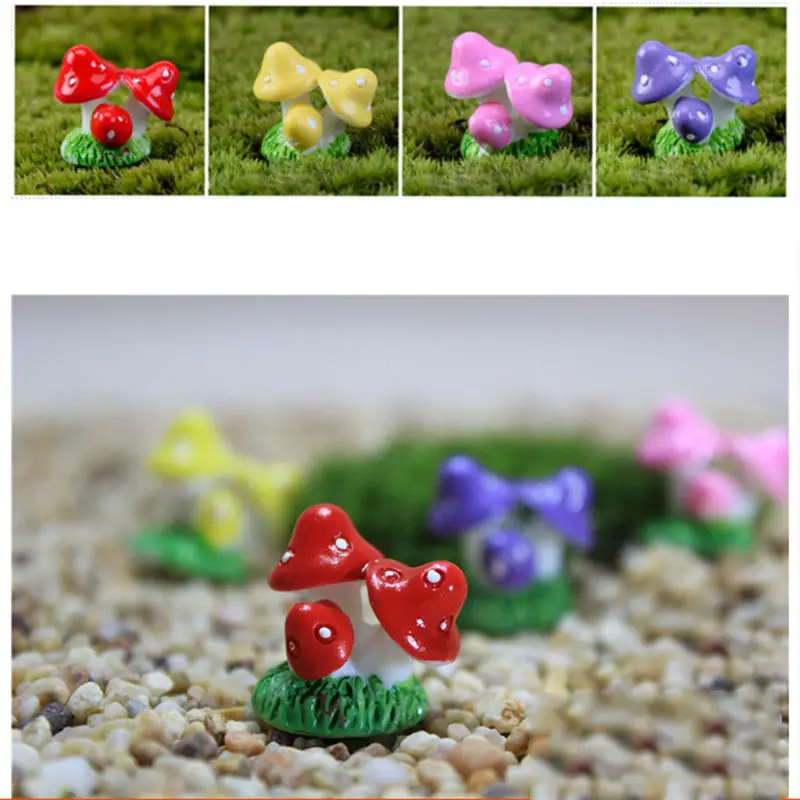 Terrarium Figurines Decor DIY Doll Cute Red Mini Mushroom Resin Crafts Fairy Garden Miniatures Garden Ornament Decoration
Terrarium Figurines Decor DIY Doll Cute Red Mini Mushroom Resin Crafts Fairy Garden Miniatures Garden Ornament Decoration