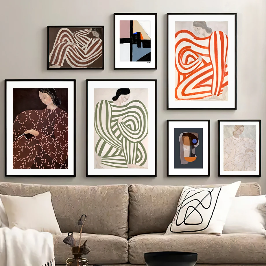 Nordic Line Curve Girl Abstract Shapes Wall Art Canvas Nordic Posters and Prints Pictures Mural Interior Room DecorPainting
Nordic Line Curve Girl Abstract Shapes Wall Art Canvas Nordic Posters and Prints Pictures Mural Interior Room DecorPainting