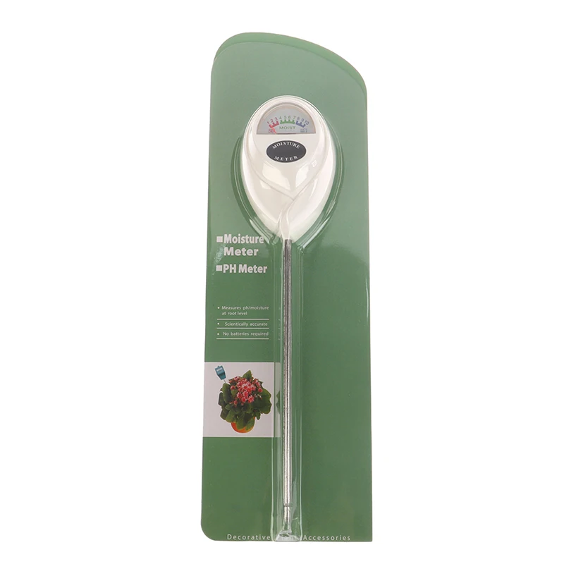 Soil Humidometer Home Garden Measuring Tool Probe Watering Test Circular Single Needle Moisture Detector Soil Moisture Meter 1PC
Soil Humidometer Home Garden Measuring Tool Probe Watering Test Circular Single Needle Moisture Detector Soil Moisture Meter 1PC