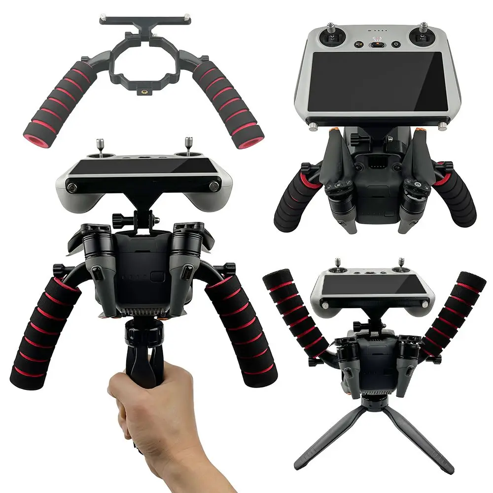 New Stabilizer Accessories Tripod Bracket Dual Handle Remote Control Handheld Drone For DJI Mavic 3 RC
New Stabilizer Accessories Tripod Bracket Dual Handle Remote Control Handheld Drone For DJI Mavic 3 RC