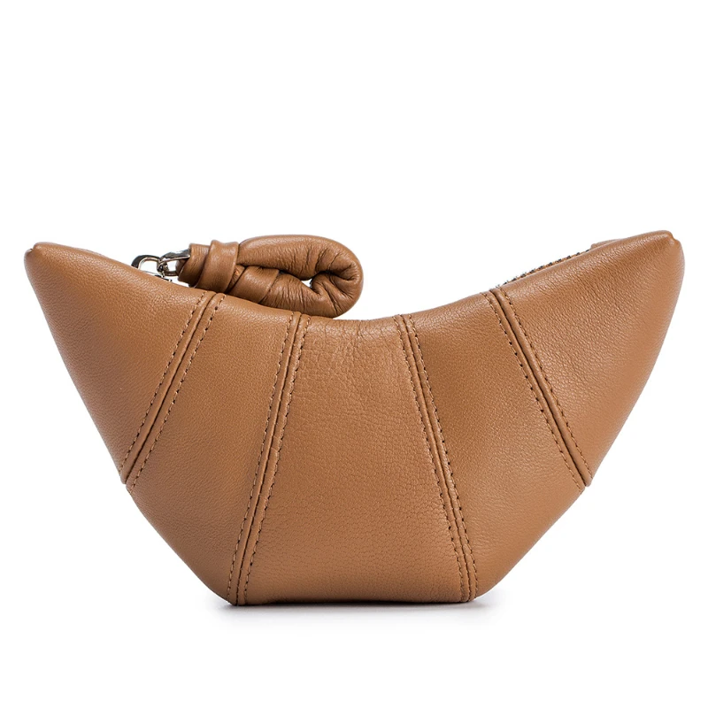 Luxury Genuine Leather Women Coin Purse Fancy Croissant Fashion Lady Small Zip Hobo Wallet Brand Retro Mini Makeup Pouch Bag
Luxury Genuine Leather Women Coin Purse Fancy Croissant Fashion Lady Small Zip Hobo Wallet Brand Retro Mini Makeup Pouch Bag