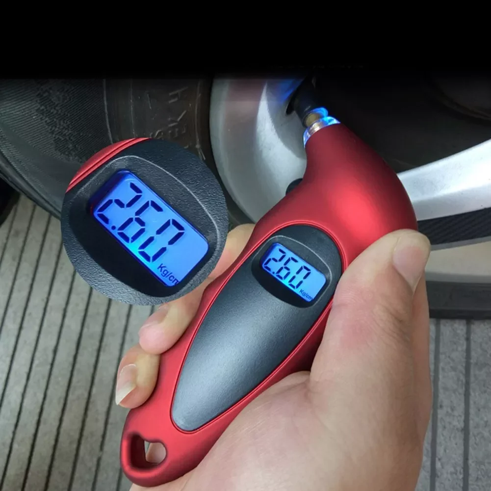 Tire Pressure Gauge Backlight High-precision Digital Tire Pressure Monitoring Car Tyre Air Pressure Gauge Meter LCD Display
Tire Pressure Gauge Backlight High-precision Digital Tire Pressure Monitoring Car Tyre Air Pressure Gauge Meter LCD Display