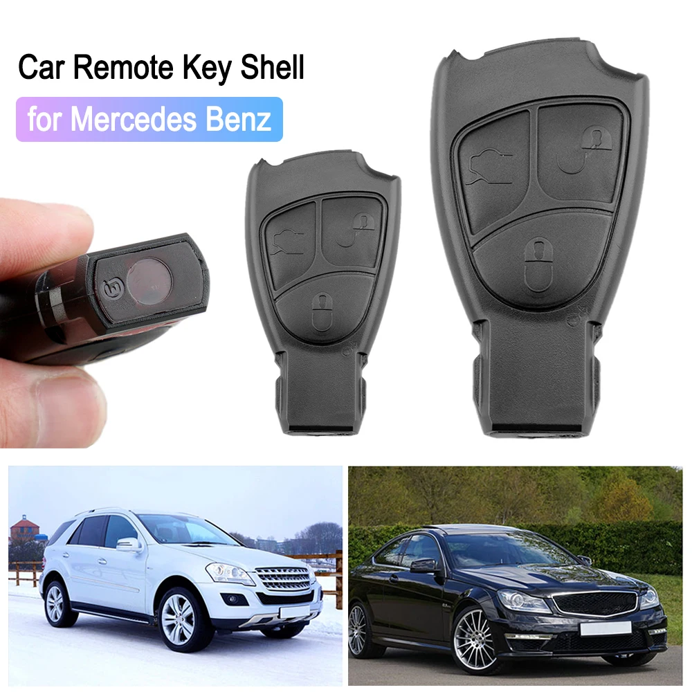 1-2Pcs Car Remote Key Shell 3 Buttons Key Case Cover ABS Replacement Accessories for Mercedes Benz W203 W211 W204 Black
1-2Pcs Car Remote Key Shell 3 Buttons Key Case Cover ABS Replacement Accessories for Mercedes Benz W203 W211 W204 Black
