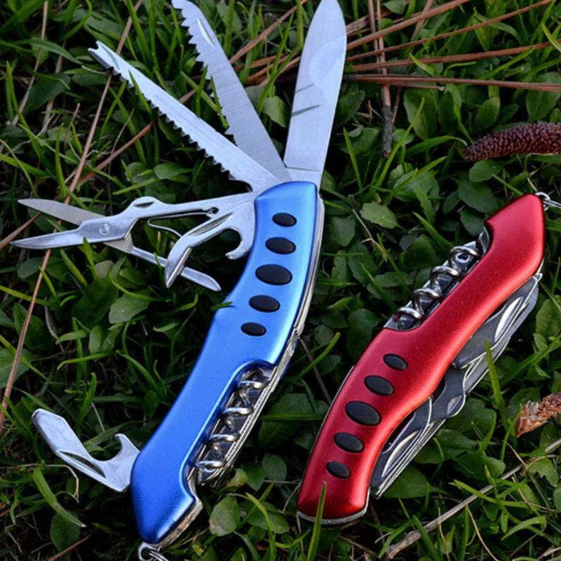 11-In-1 Multifunctional Army Knife Outdoor Knife Camping Portable Folding Emergency Combination Tool Fruit Army Pocket pliers
11-In-1 Multifunctional Army Knife Outdoor Knife Camping Portable Folding Emergency Combination Tool Fruit Army Pocket pliers