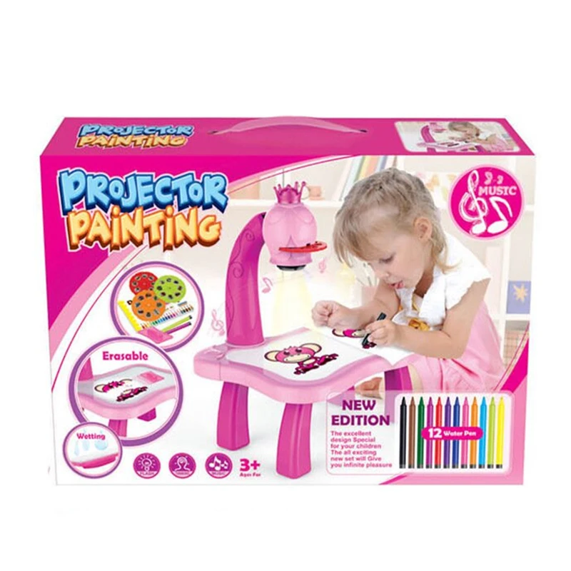Kids Children Educational Early Learning Musical Projector Projection Painting Drawing Table Desk Toy Paint Tools Jr Deals
Kids Children Educational Early Learning Musical Projector Projection Painting Drawing Table Desk Toy Paint Tools Jr Deals