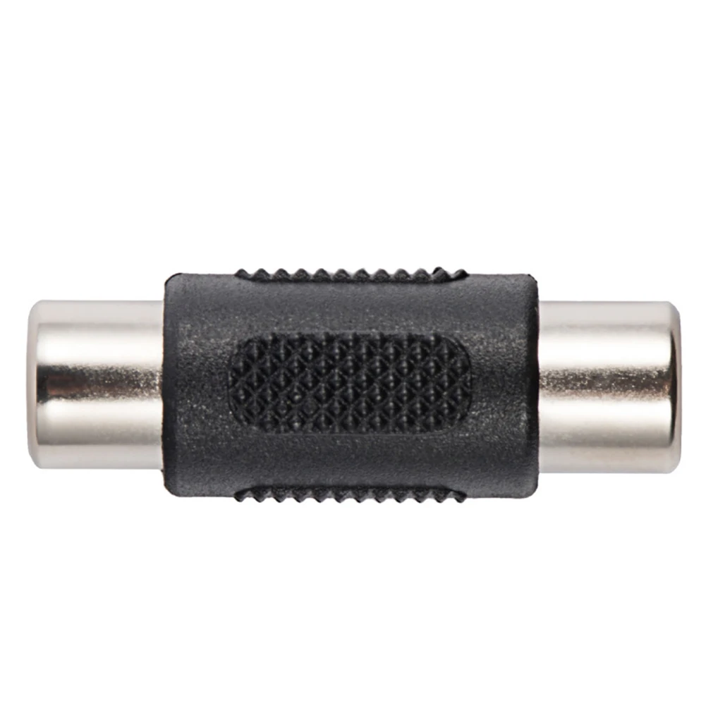 RCA Female Connectors 31.7x10.8mm 5 Pcs Adapter Audio Black Connector Female To Female Jack Plug Metal Durable
RCA Female Connectors 31.7x10.8mm 5 Pcs Adapter Audio Black Connector Female To Female Jack Plug Metal Durable