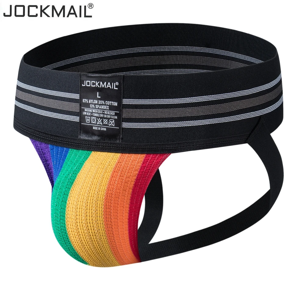 JOCKMAIL Jockstrap Men Gay Underwear Slip Homme Sexy Cuecas Masculinas Thongs G Strings Ropa Interior Hombre Pouch Male Panties
JOCKMAIL Jockstrap Men Gay Underwear Slip Homme Sexy Cuecas Masculinas Thongs G Strings Ropa Interior Hombre Pouch Male Panties