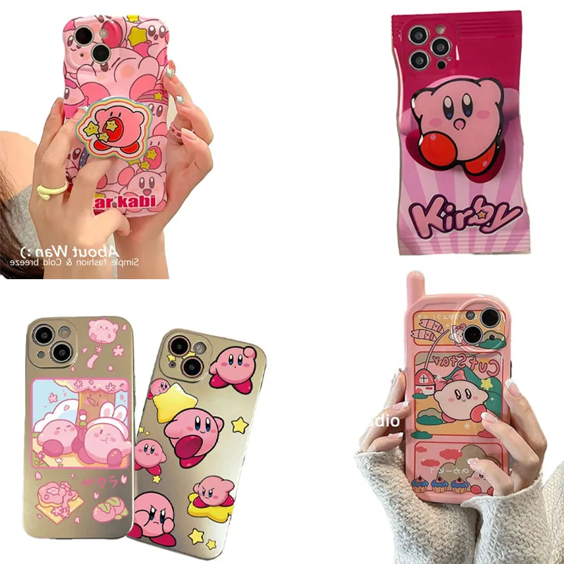 Kawaii Kribys Phone Case Cute Kribys Cartoon Anime Anti-Fall Iphone Protective Case Accessories Toys for Girls Gifts
Kawaii Kribys Phone Case Cute Kribys Cartoon Anime Anti-Fall Iphone Protective Case Accessories Toys for Girls Gifts