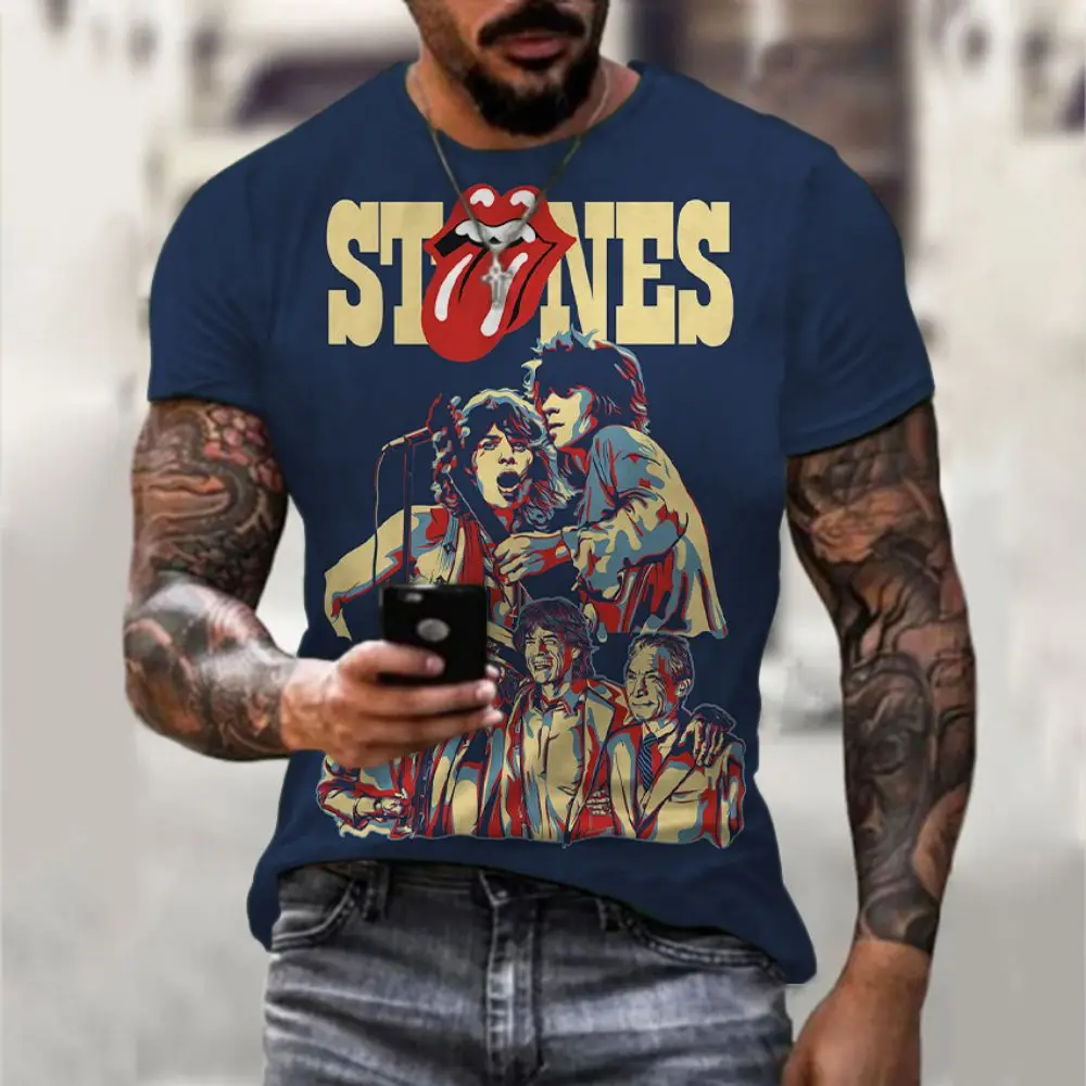 Men's Clothing Exotic T-shirts Street Shirt The Rolling-Stones T-shirt T-shirt Y2k Clothes 3D Print Graphic Hip Hop Essentials
Men's Clothing Exotic T-shirts Street Shirt The Rolling-Stones T-shirt T-shirt Y2k Clothes 3D Print Graphic Hip Hop Essentials