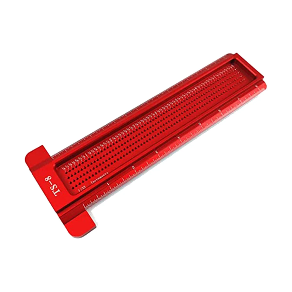 Woodworking Scriber, Multifunction Woodworking Aluminum Alloy Measure Ruler for Carpenter Red
Woodworking Scriber, Multifunction Woodworking Aluminum Alloy Measure Ruler for Carpenter Red