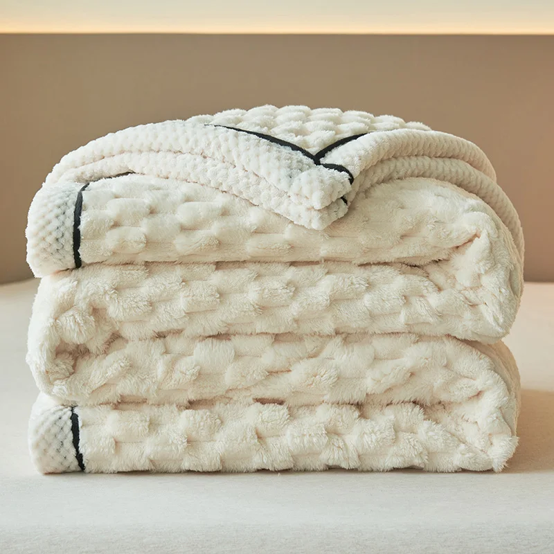 Luxury Checked Throw Blanket Flannel Fleece Soft Adult Bed Cover Winter Warm Stitch Fluffy Bed Linen Bedspread for Sofa Bedroom
Luxury Checked Throw Blanket Flannel Fleece Soft Adult Bed Cover Winter Warm Stitch Fluffy Bed Linen Bedspread for Sofa Bedroom