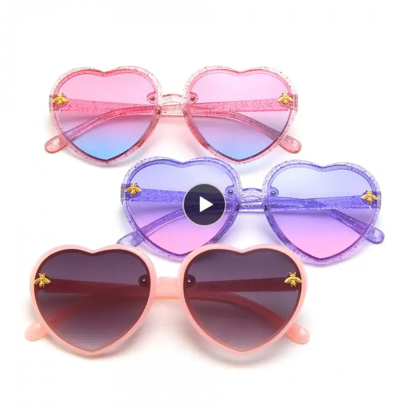 Fashionable Heart Shape Sunglasses Spectacles Sunscreen Outdoor Sports Sunglasses Kids Eyewear Sunglasses Travel Little Bee Cute
Fashionable Heart Shape Sunglasses Spectacles Sunscreen Outdoor Sports Sunglasses Kids Eyewear Sunglasses Travel Little Bee Cute