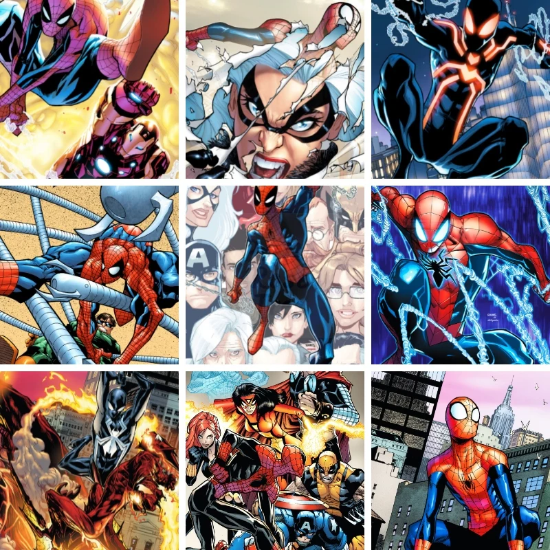 DIY 5D Diamond Painting Art Embroidery Marvel SpiderMan The Avengers Homecoming Peter Parker Comics Home Decor Novelties
DIY 5D Diamond Painting Art Embroidery Marvel SpiderMan The Avengers Homecoming Peter Parker Comics Home Decor Novelties
