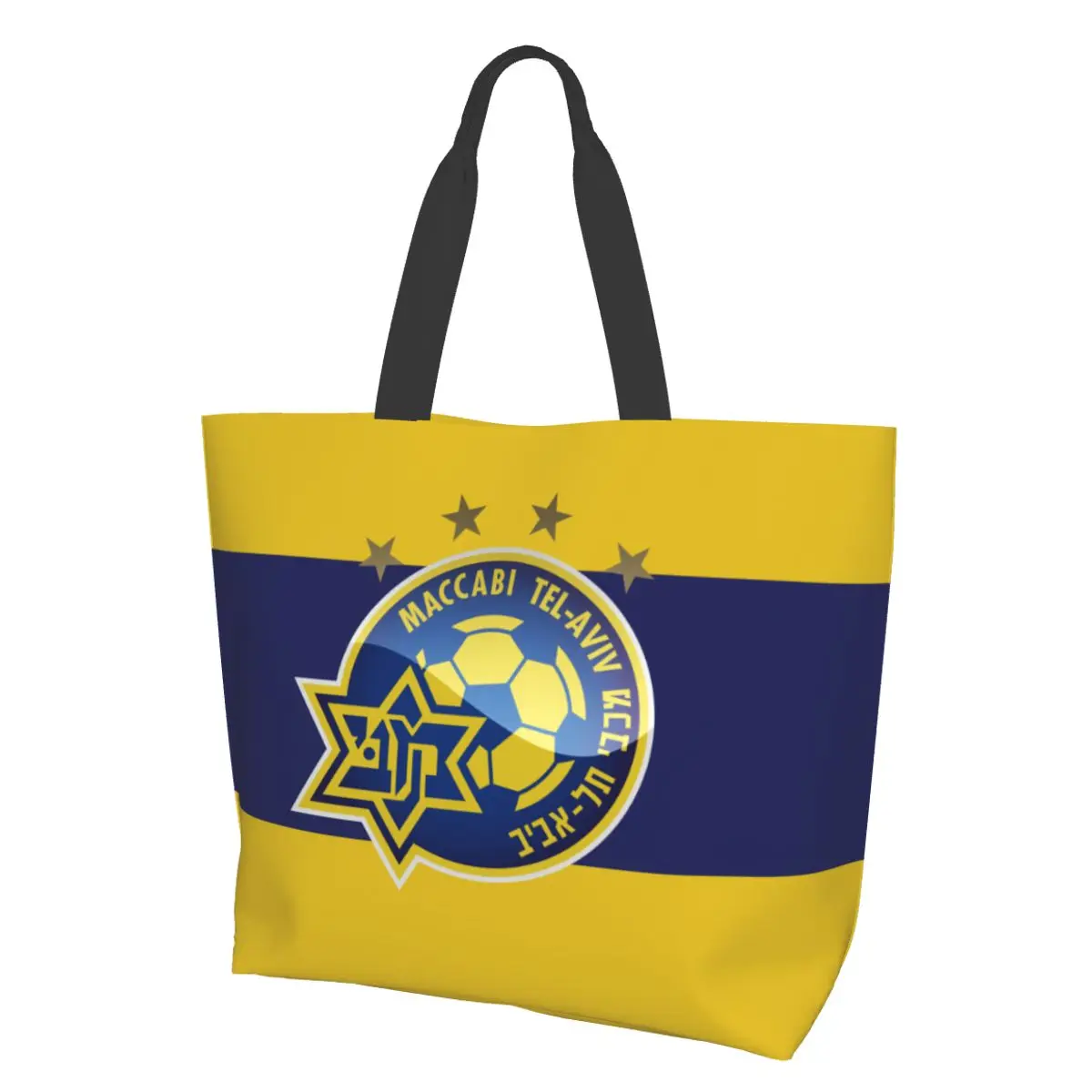 Israeli Maccabi Tel Ladies Large Capacity Shoulder Shopping Bag Women's Handbag Tote Storage Bag for Women Girls Teen
Israeli Maccabi Tel Ladies Large Capacity Shoulder Shopping Bag Women's Handbag Tote Storage Bag for Women Girls Teen