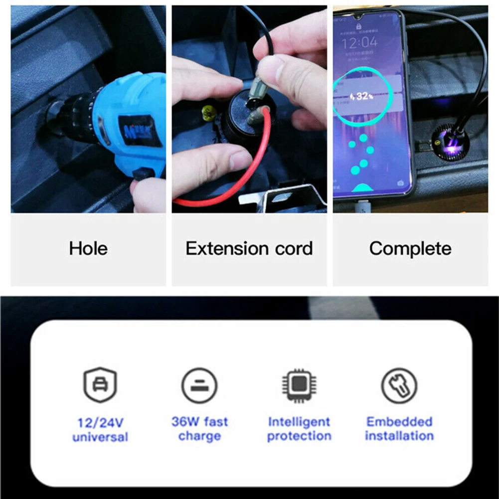 Nice Portable Car Electronics Charger USB Charger ABS Accessories DC 12-24V Dual USB Port Electronics New Part
Nice Portable Car Electronics Charger USB Charger ABS Accessories DC 12-24V Dual USB Port Electronics New Part