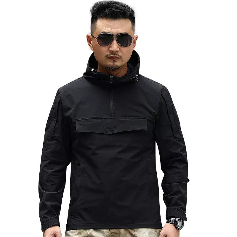 New2022 Men Tactical Sweater Hoodie Military Black Sweatshirt Autumn Outwear Quality Outdoor Hunting Hiking Combat Clothing
New2022 Men Tactical Sweater Hoodie Military Black Sweatshirt Autumn Outwear Quality Outdoor Hunting Hiking Combat Clothing