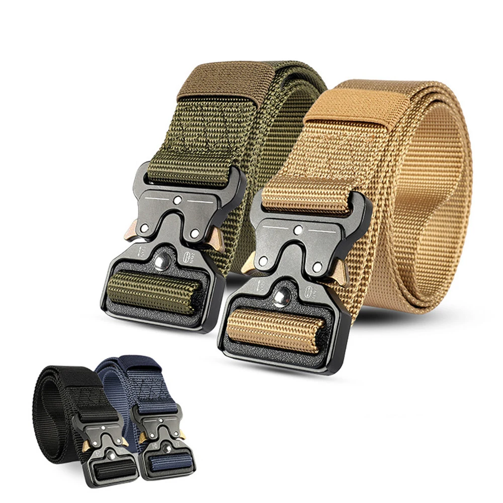 Unisex Tactical Belt Nylon Military Army Belt Men Women Outdoor Metal Buckle Training Adjustable Hunting Survival Sport Belt
Unisex Tactical Belt Nylon Military Army Belt Men Women Outdoor Metal Buckle Training Adjustable Hunting Survival Sport Belt