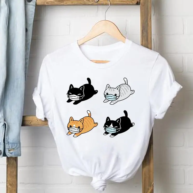 Tee Shirt Lady Cat Lovely Cute Style Female T Women Short Sleeve Casual Fashion Tshirt Top Summer Clothes Graphic T-shirts
Tee Shirt Lady Cat Lovely Cute Style Female T Women Short Sleeve Casual Fashion Tshirt Top Summer Clothes Graphic T-shirts
