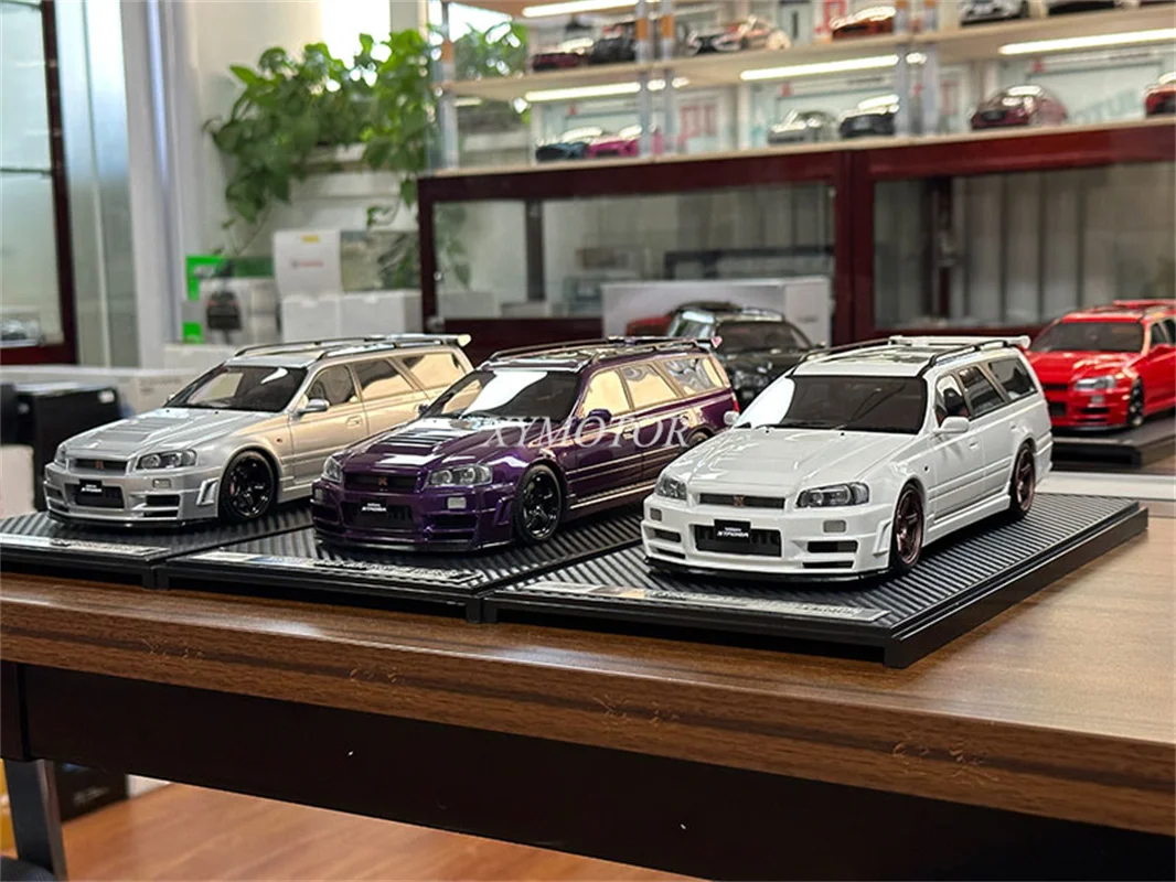 IVY 1/18 For NISSAN STAGEA R34 Wagon Resin Diecast Car Model Toys Gifts hobby Silver/Black/Red/Blue/Purple Collection Display
IVY 1/18 For NISSAN STAGEA R34 Wagon Resin Diecast Car Model Toys Gifts hobby Silver/Black/Red/Blue/Purple Collection Display
