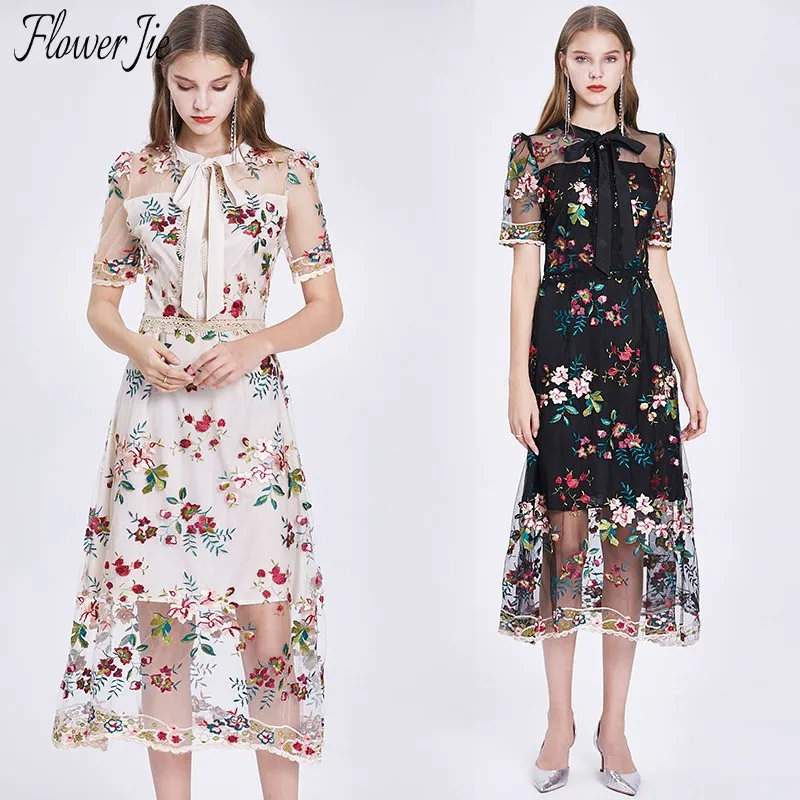 Flower Jie Embroidery Vintage Dress Women 2022 Black Midi Summer Long Dresses Female Slim Short Sleeve O Neck Elegnat Vestidos
Flower Jie Embroidery Vintage Dress Women 2022 Black Midi Summer Long Dresses Female Slim Short Sleeve O Neck Elegnat Vestidos