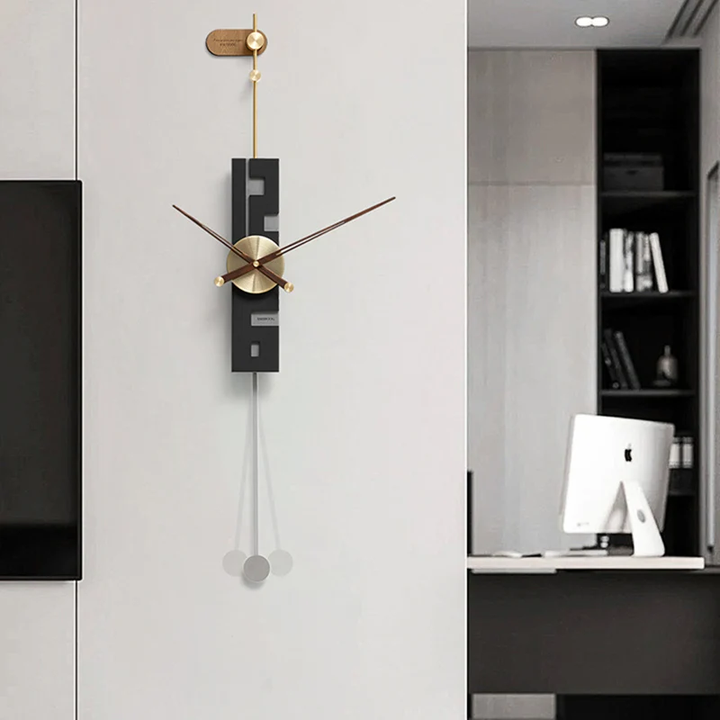 

Metal Large Wall Clock Modern Design Luxury 3D Silent Clock Mechanism Room Decor Living Room Reloj De Pared Room Decoraction