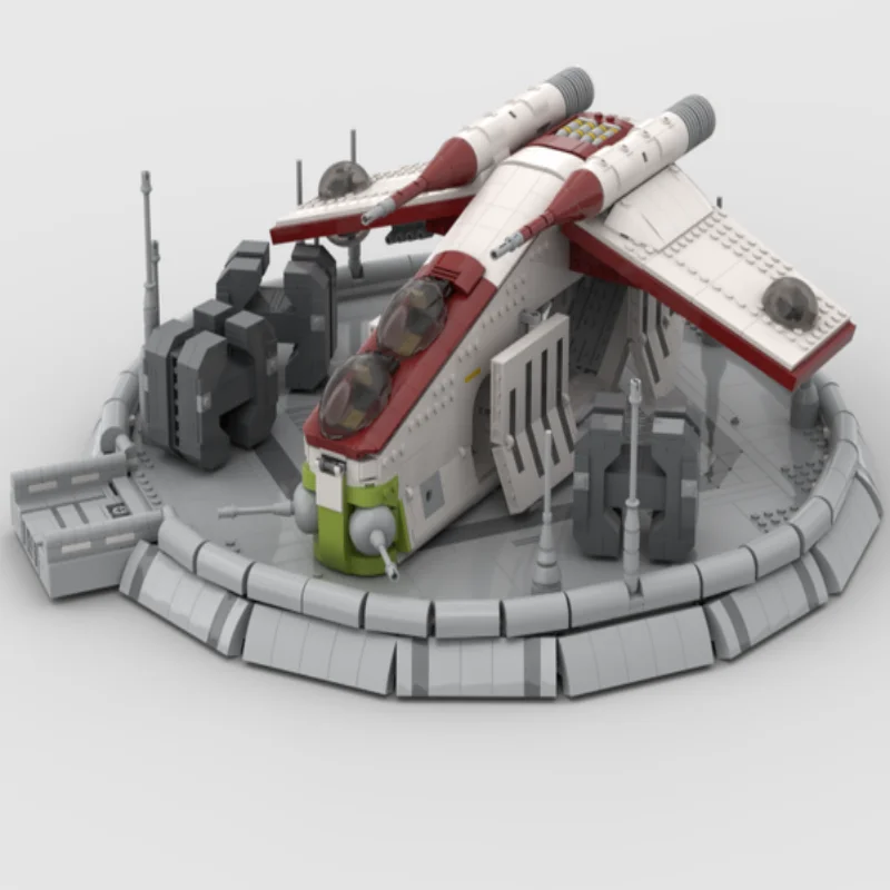 MOC technology brick Kamino modular landing platform DIY assembly Toy model decorations children's gifts sky Human cloning
MOC technology brick Kamino modular landing platform DIY assembly Toy model decorations children's gifts sky Human cloning