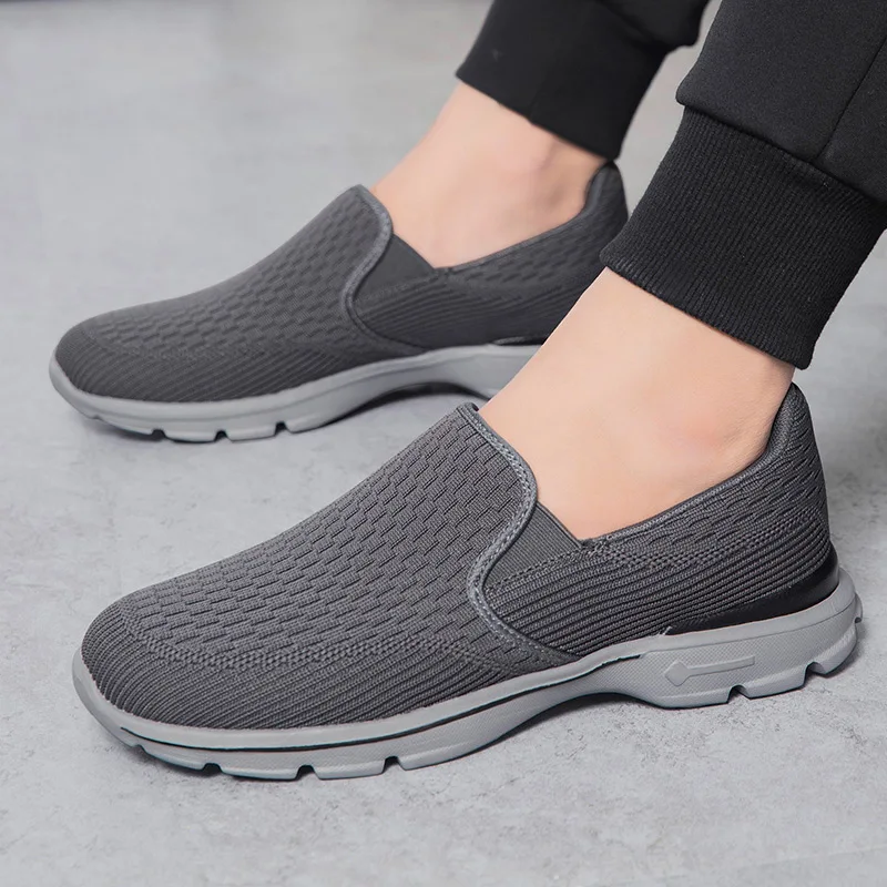 Кроссовки мужские сетчатые без шнуровки, легкие дышащие, повседневная прогулочная обувь, лето
Кроссовки мужские сетчатые без шнуровки, легкие дышащие, повседневная прогулочная обувь, лето