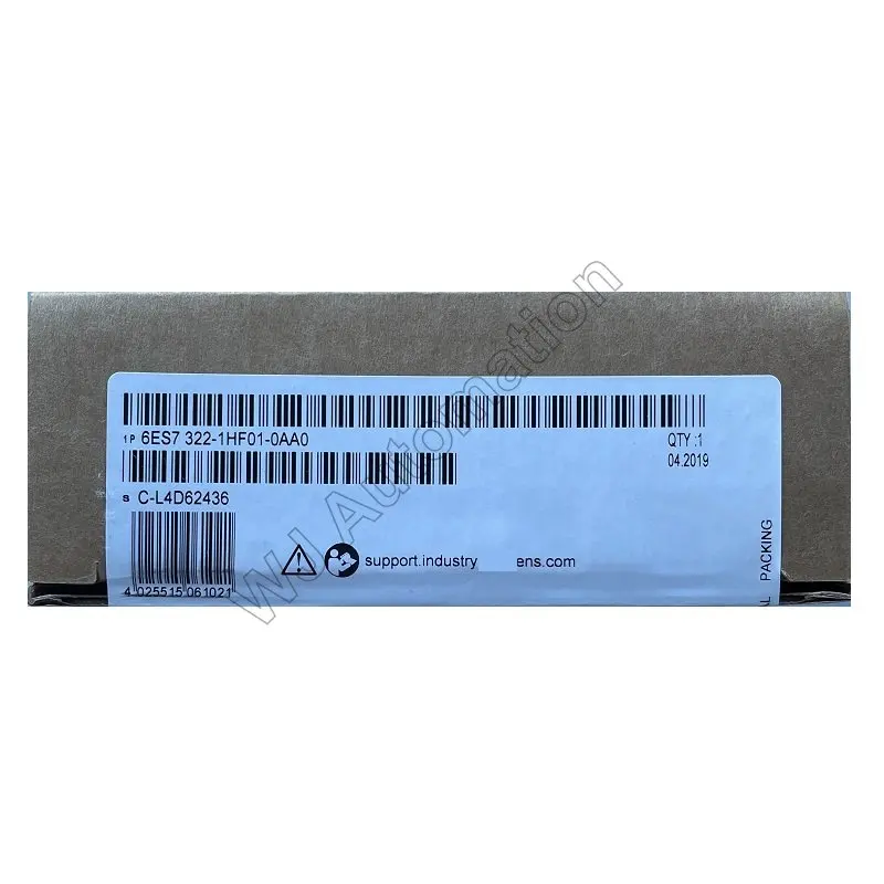 PLC 6ES7322-1HF01-0AA0 S7-300 цифровой выход SM 322 потенциальная Изоляция 1 20-контактный 24V DC 2A или 230V AC 2A 6es7 322-1hf01-0aa0
PLC 6ES7322-1HF01-0AA0 S7-300 цифровой выход SM 322 потенциальная Изоляция 1 20-контактный 24V DC 2A или 230V AC 2A 6es7 322-1hf01-0aa0