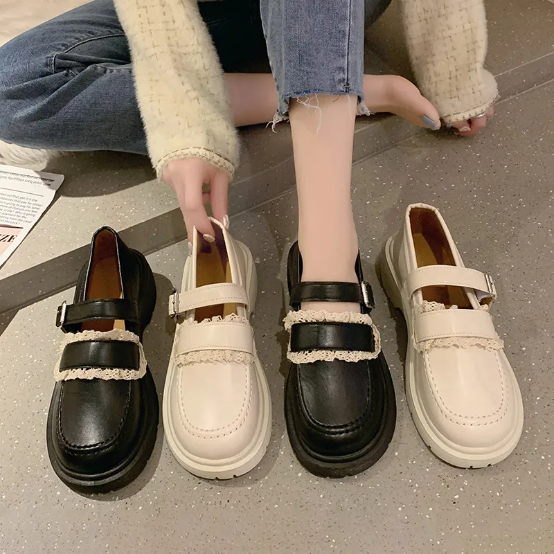 Shoes Woman 2022 Buckle Strap British Style Female Footwear All-Match Oxfords Loafers With Fur Casual Sneaker Round Toe Modis Ne
Shoes Woman 2022 Buckle Strap British Style Female Footwear All-Match Oxfords Loafers With Fur Casual Sneaker Round Toe Modis Ne