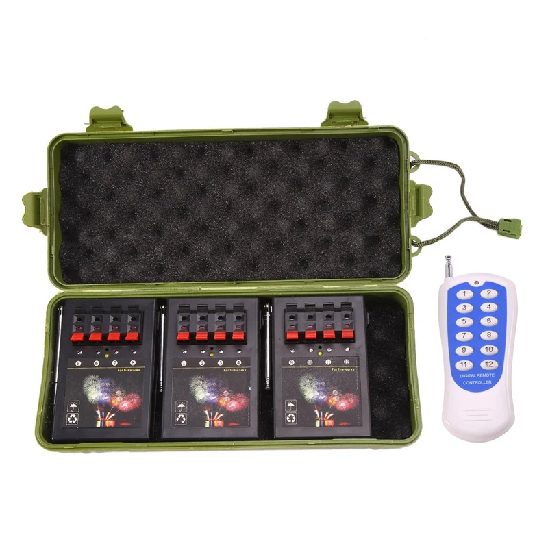 Firing System Machine 12 Cue Channel Cold Pyro Pyrotechnic Display Fuse Cracker Firework Artifice Cake Shell
Firing System Machine 12 Cue Channel Cold Pyro Pyrotechnic Display Fuse Cracker Firework Artifice Cake Shell