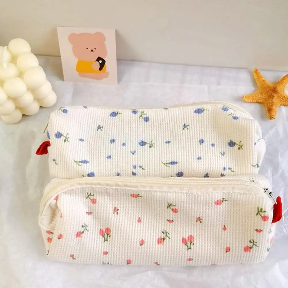 Small Floral Pencil Bag Ins Style Simple Cute Little Case Fresh Pencil Students School Girls Desk Bags Stationery Kawaii St K4F5
Small Floral Pencil Bag Ins Style Simple Cute Little Case Fresh Pencil Students School Girls Desk Bags Stationery Kawaii St K4F5